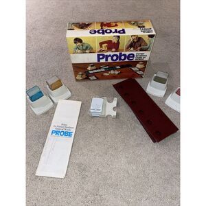 Vtg PROBE No. 201 Game‎ of Words 1974 Board Game Parker Brothers 100% Complete